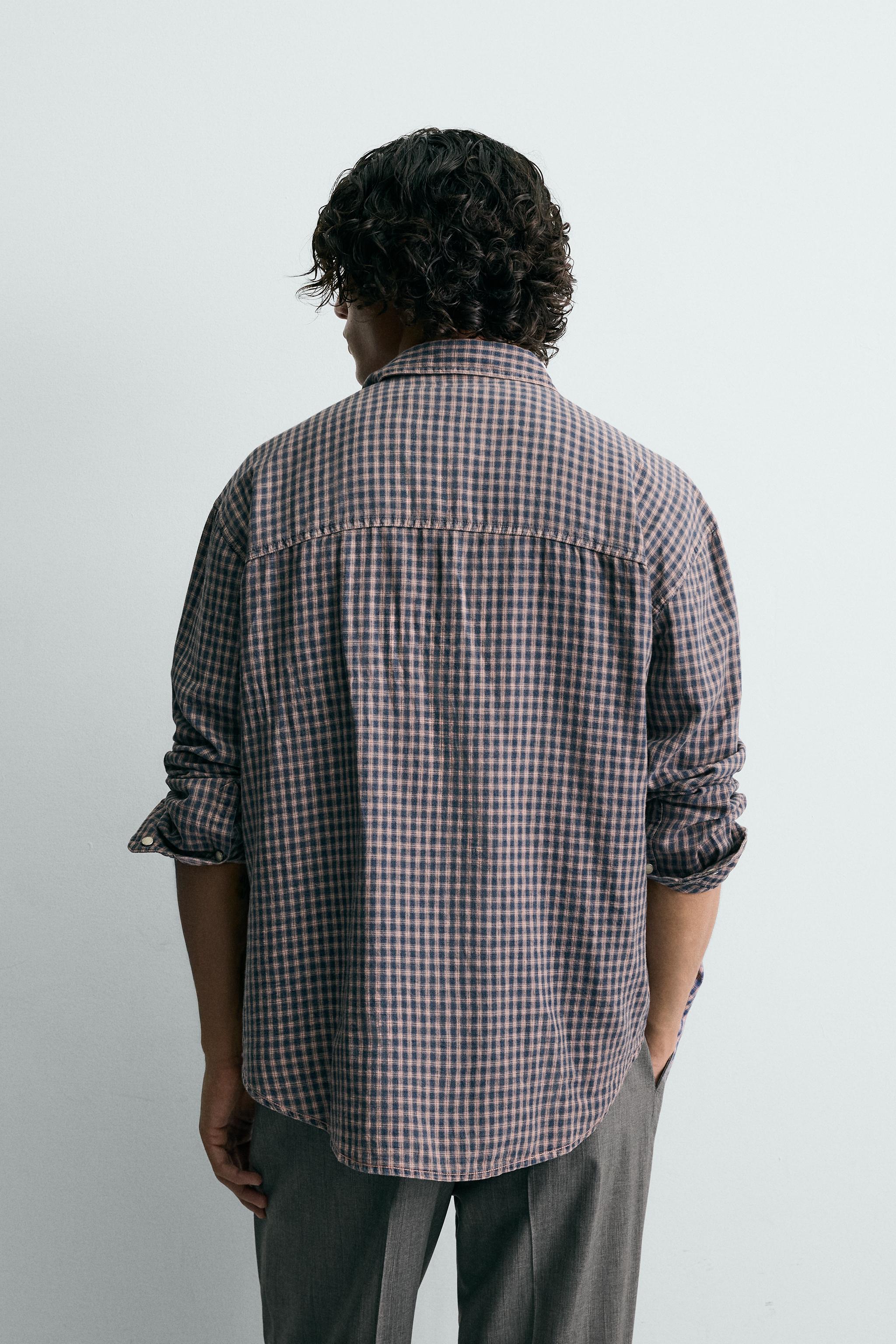 CHEMISE WESTERN À CARREAUX